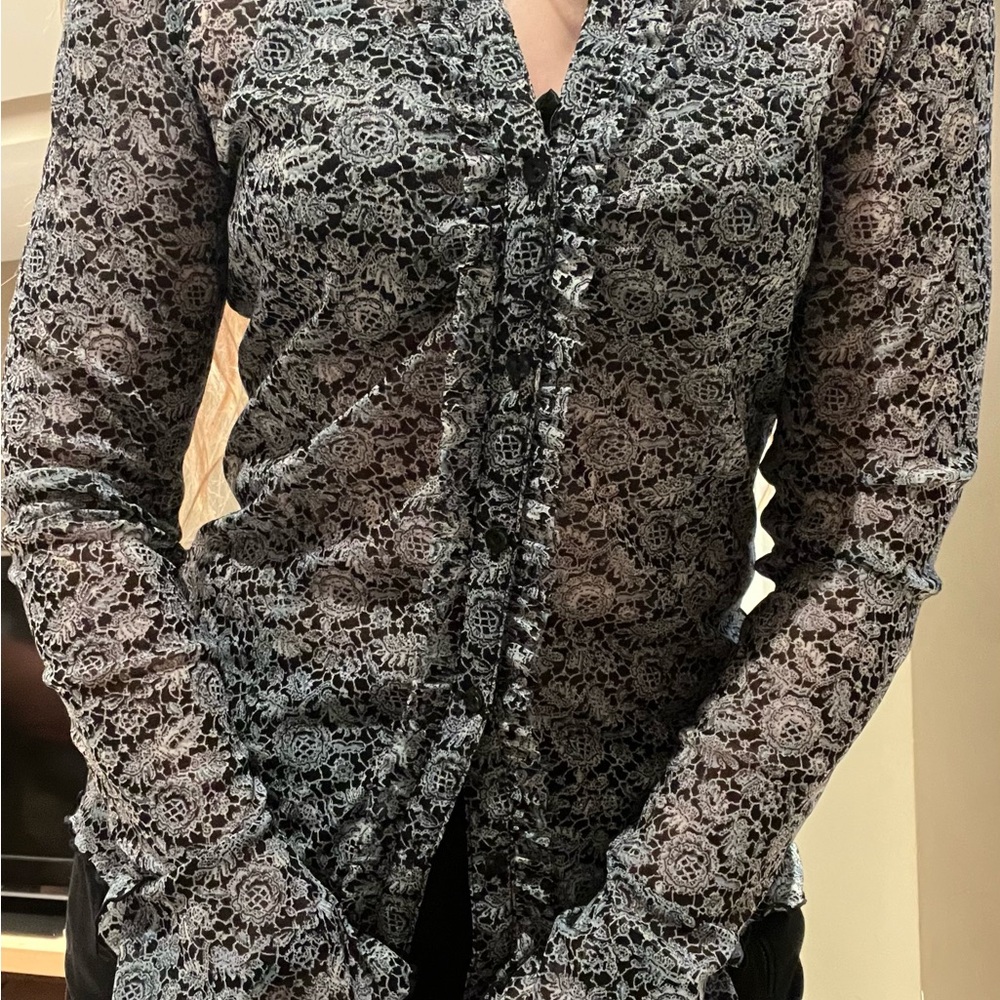 MEXX sheer blouse